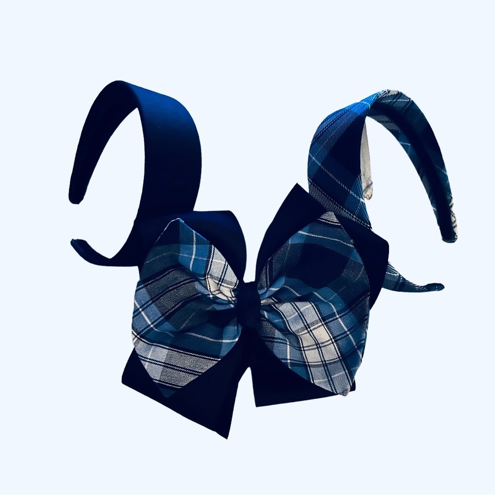 NWOT Bundle - Lands’ End 2 headbands/1 Lg Bow